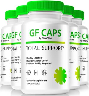 NutraVibe cápsulas GF paquete 5 salud y energía