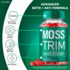 Gomitas Moss Trim Keto ACV para energía y salud metabólica