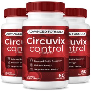 Paquete de Circuvix Control 180 cápsulas para apoyo circulatorio y energía