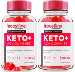Paquete de 2 gomitas Boostline Keto ACV 1000MG