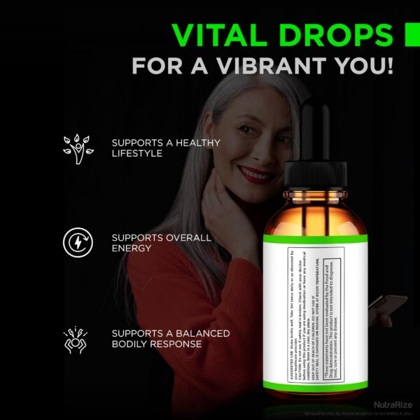 NutraRize Gluco Force gotas apoyo natural para energía