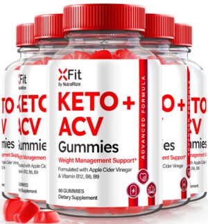 Gomitas XFit Keto ACV suplemento natural vinagre manzana