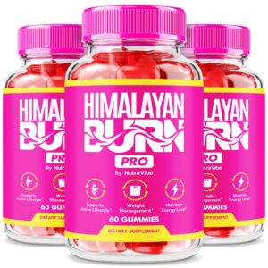 Paquete frontal gomitas Himalayan Burn Pro sal rosa natural para energía