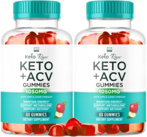 Paquete frontal Gomitas Keto Raw con ACV 60 unidades