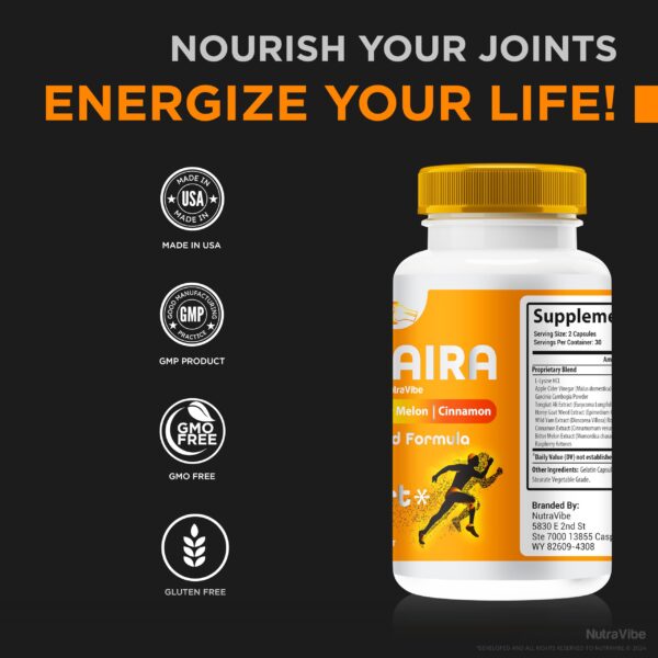 Version 1.0.0 Mejora la flexibilidad con cápsulas NutraVibe Feilaira