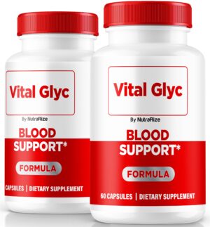 Caja de cápsulas Vital Glyc paquete de 2