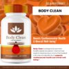 Paquete 5 cápsulas Body Clean cuerpo limpio suplemento máximo