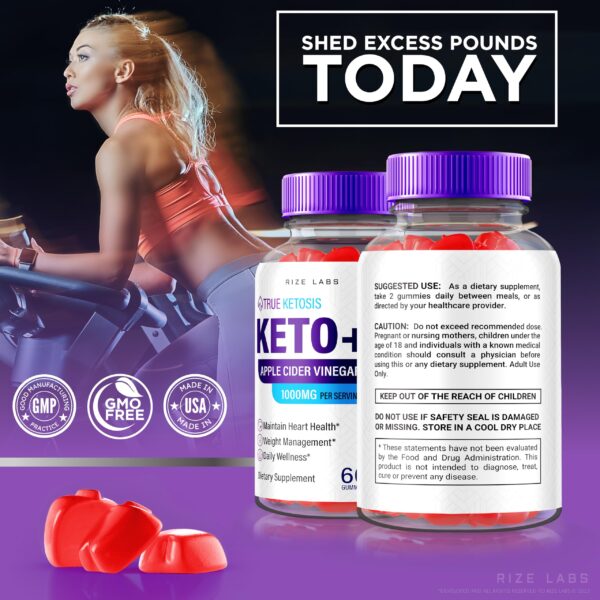 modelo gomitas True Ketosis rize labs para dieta keto