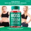 Suplemento gomitas Keto ACV Moss Trim beneficios para salud natural