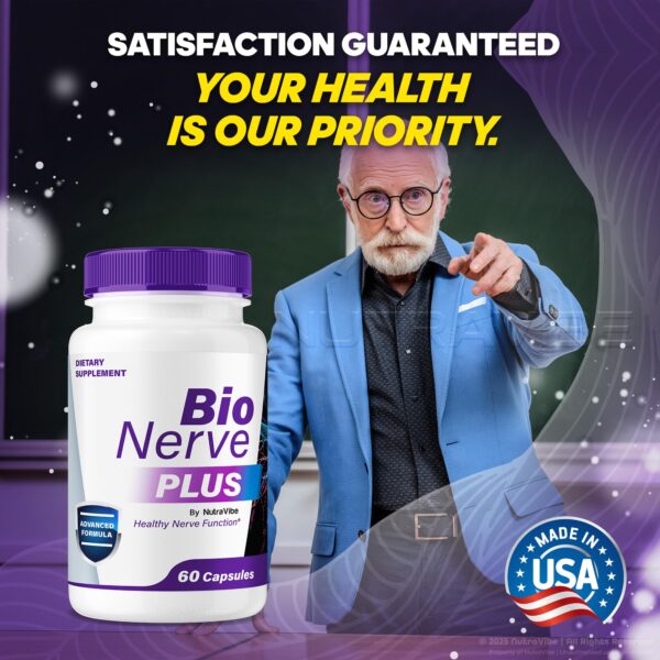 Cápsulas Bio Nerve Plus alineadas