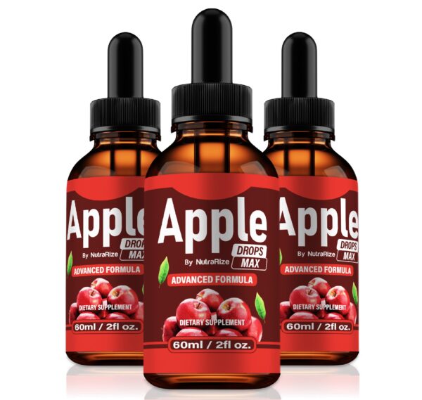 apple drops max gotas detox manzana circulación y energía