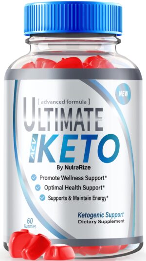 Paquete de gomitas Ultimate Keto ACV 1000MG para pérdida de peso