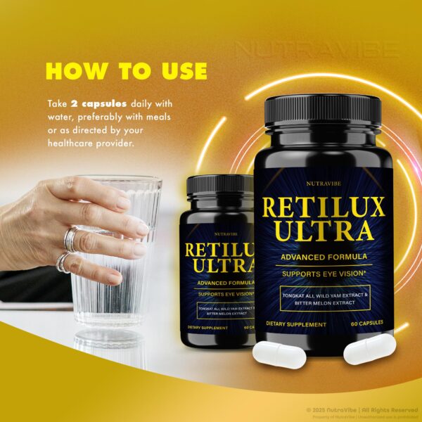 Paquete múltiple Retilux Ultra para salud visual diaria