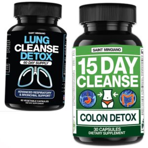 Saint Mingiano Colon Cleanse etiqueta frontal