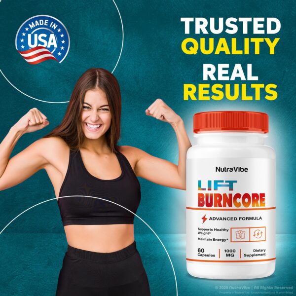 Frasco completo Lift BurnCore con tapa