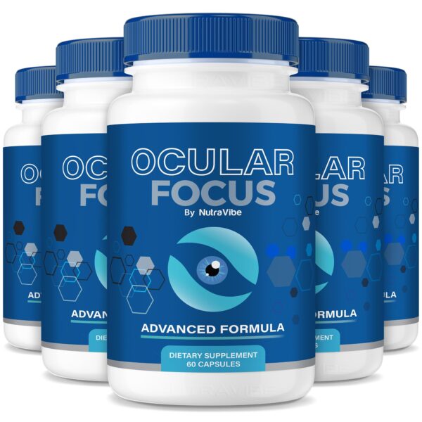 Version 1.0.0 Cápsulas Ocular Focus NutraVibe para apoyo diario de visión