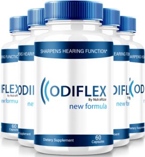 Paquete de cápsulas Odiflex para salud auditiva