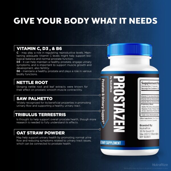 81RYdjgmOAL-1.jpg Tabletas Prostazen para salud de la próstata NutraRize