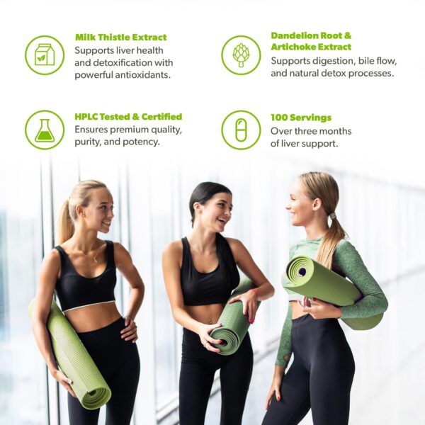 SAN cápsulas para soporte hepático y detoxificación