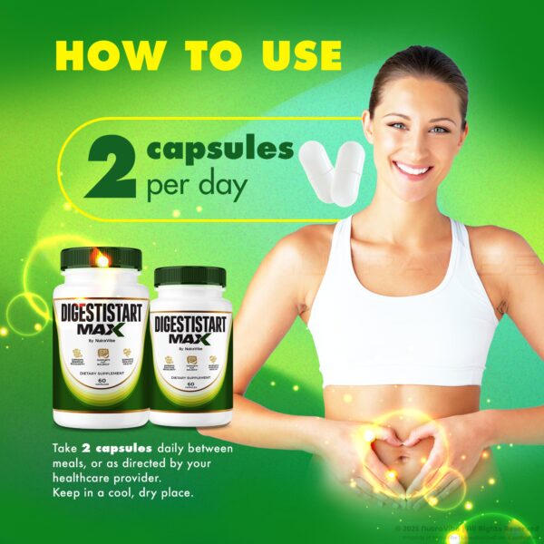 Etiqueta de Digestistart Max con ingredientes