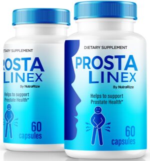 Prostalinex cápsulas para salud de próstata paquete doble