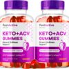 Fast Active Keto ACV gomitas paquete de 2 botellas 120 unidades