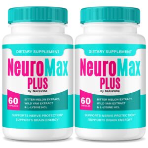 Paquete de 120 cápsulas Neuromax Plus para apoyo a la memoria y enfoque diario