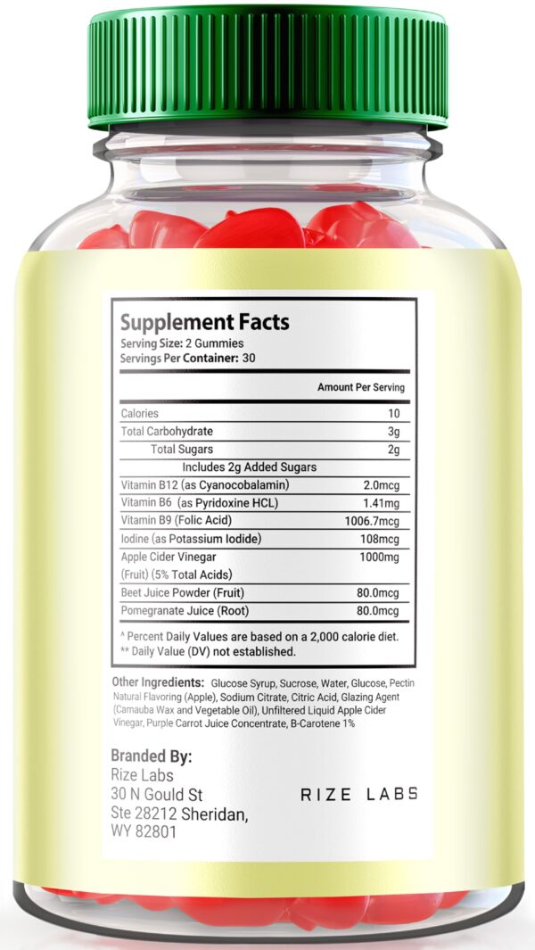 Gomitas Ketovex Keto sabor manzana con apoyo para cetosis