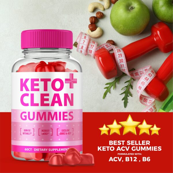 Paquete de gomitas Keto Clean para apoyo keto y limpieza