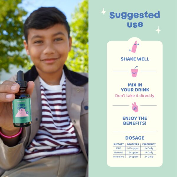 Version 1.0.0 Limpieza líquida JoySpring para salud digestiva infantil