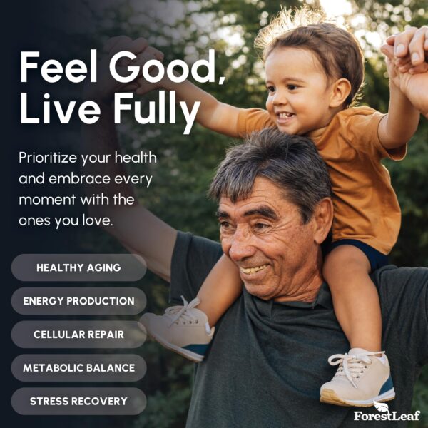 ForestLeaf Berberina NAD+ pack etiqueta detalle