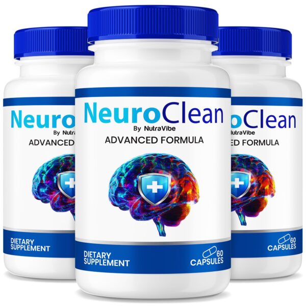Cápsulas NeuroClean con enfoque diario. Botella de 180 unidades.