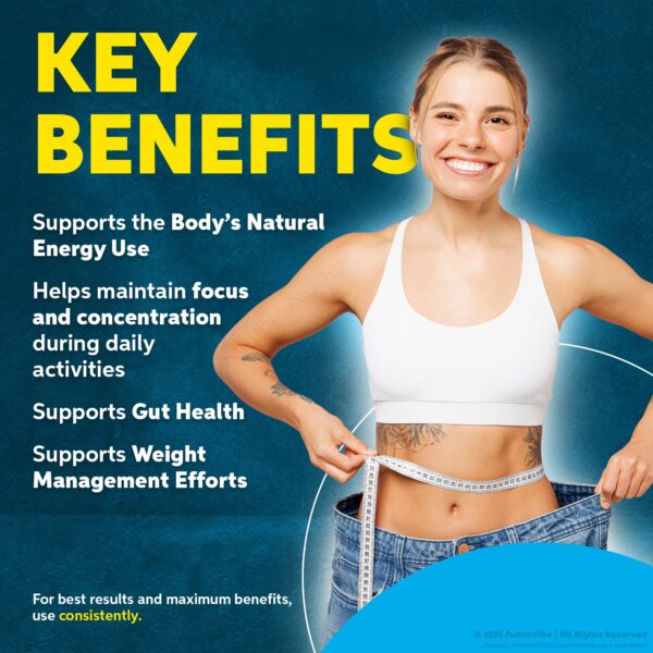 Suplemento vegetal Metabolyn para estilo de vida saludable activo