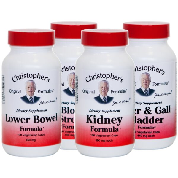 Kit de limpieza herbal Cleanse botella frontal