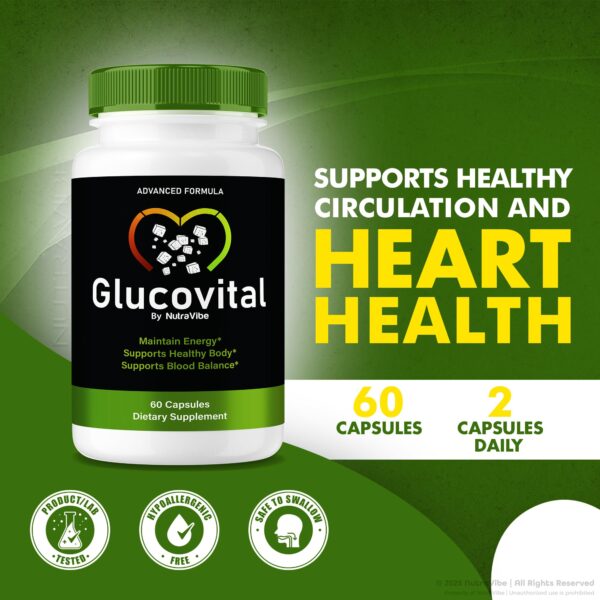 Glucovital cápsulas formuladas con ingredientes naturales