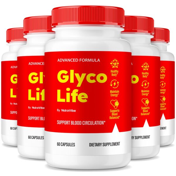 Paquete Glyco Life Blood Optimizer 5 unidades 300 cápsulas