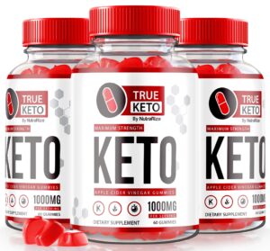 NutraRize True Keto ACV gominolas paquete 3