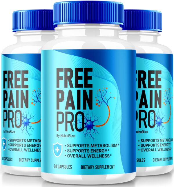 NutraRize Free Pain Pro cápsulas para bienestar y salud general