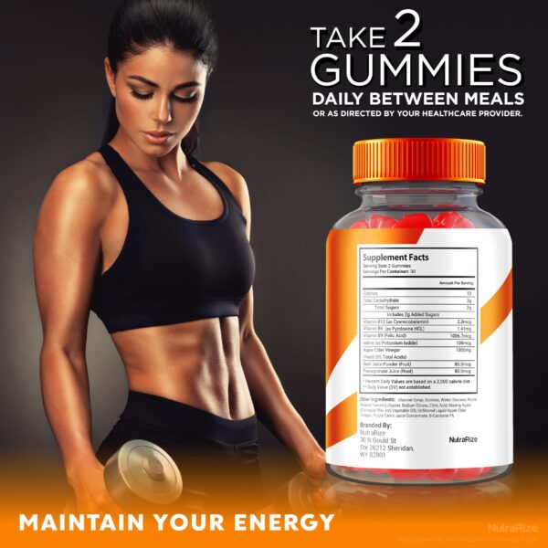 Suplemento natural Bright Life Keto ACV para metabolismo y energía