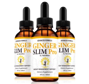 Version 1.0.0 Ginger Slim Pro gotas líquidas naturales para bienestar y salud