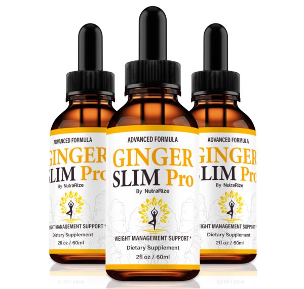 Version 1.0.0 Ginger Slim Pro gotas líquidas naturales para bienestar y salud