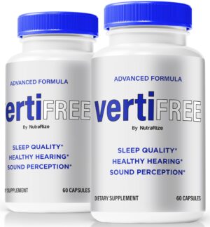 VertiFree cápsulas para salud auditiva 120 unidades
