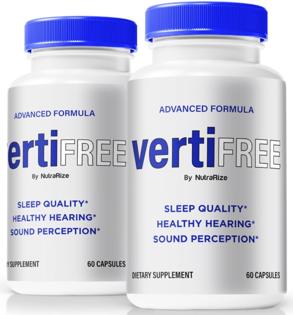 VertiFree cápsulas para salud auditiva 120 unidades