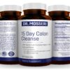 Detalle de cápsulas Dr. Mosseri Colon Cleanse