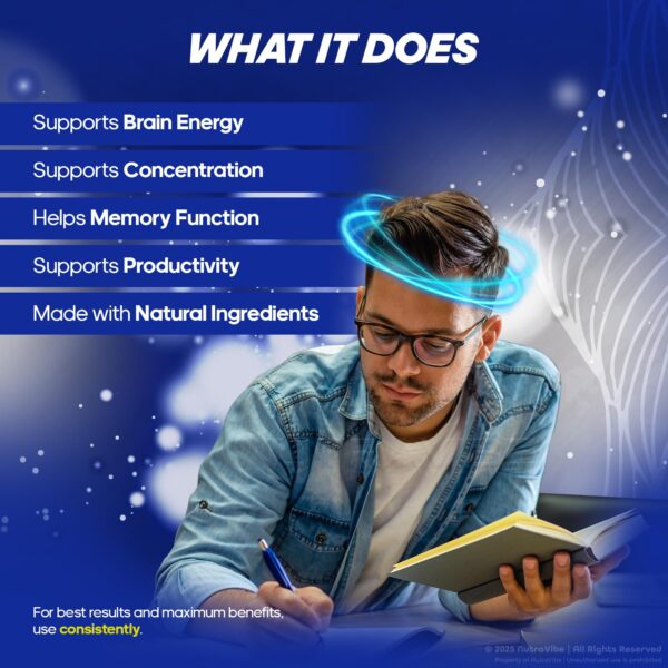 Cápsulas fáciles de tragar Mind Tech para soporte cognitivo