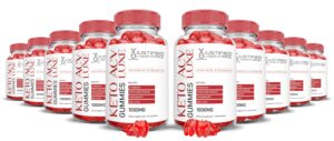 Gomitas Luxe Keto ACV paquete 10 con vinagre manzana