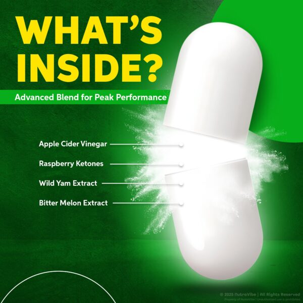 Version 1.0.0 Cápsula NutraVibe Melt Max para apoyo en metas corporales