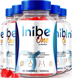 Paquete de 5 gomitas Inibe One Keto y ACV
