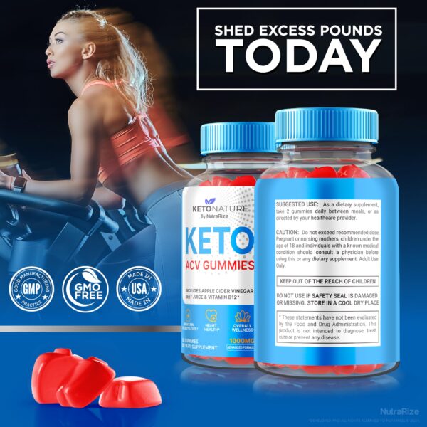 Gomitas ACV KetoNature apoyo keto premium