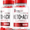 gomitas keto lean acv suplemento vinagre sidra manzana paquete doble